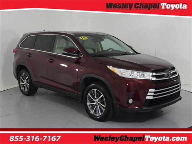 Pre Owned 2019 Toyota Highlander Xle V6 Fwd Fwd Sport Utility