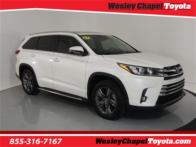 Certified Pre Owned 2017 Toyota Highlander Limited Platinum 4d Sport Certified Pre Owned 2017 Toyota Highlander Limited Platinum