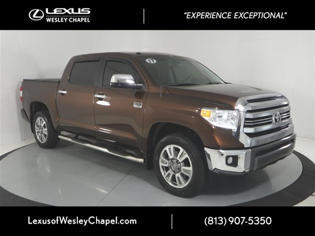 Pre Owned 2017 Toyota Tundra 1794 4d Crewmax In Wesley Chapel Pre Owned 2017 Toyota Tundra 1794